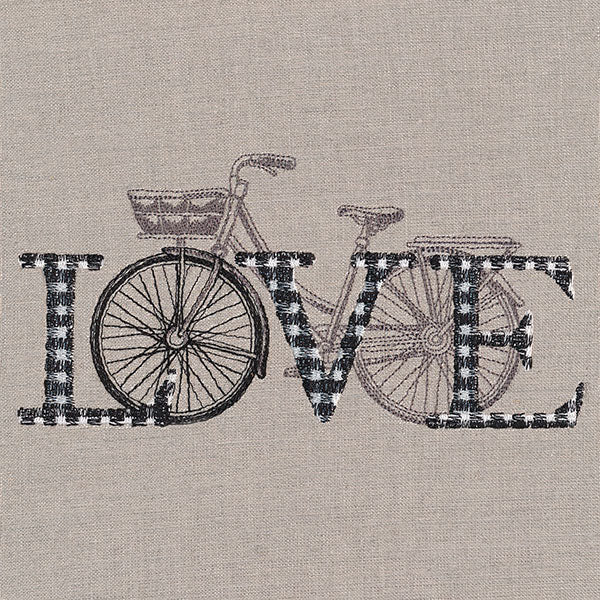 Love in Gingham Bicycle - Image 5