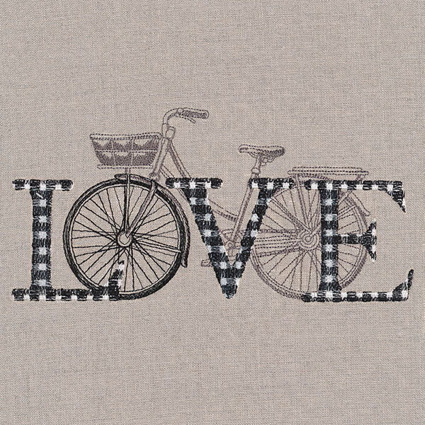 Love in Gingham Bicycle - Image 9
