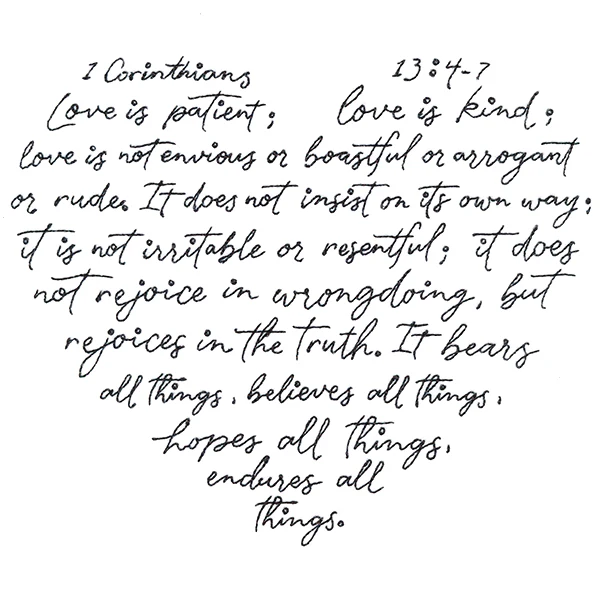 Love is Patient Heart - Image 4