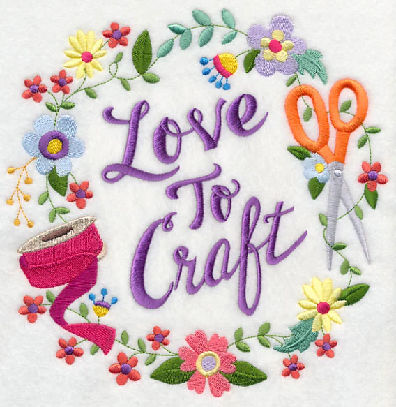 Love To Craft Wreath - Image 6