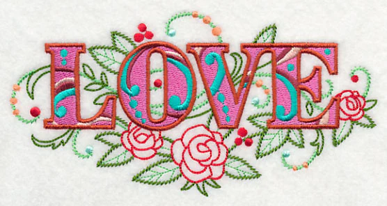 Love with Vintage Flower Fade - Image 2