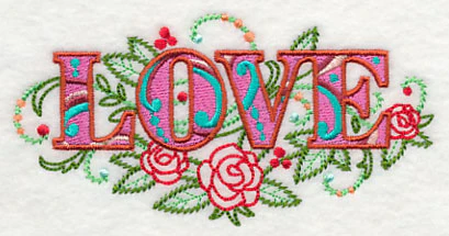 Love with Vintage Flower Fade - Image 4