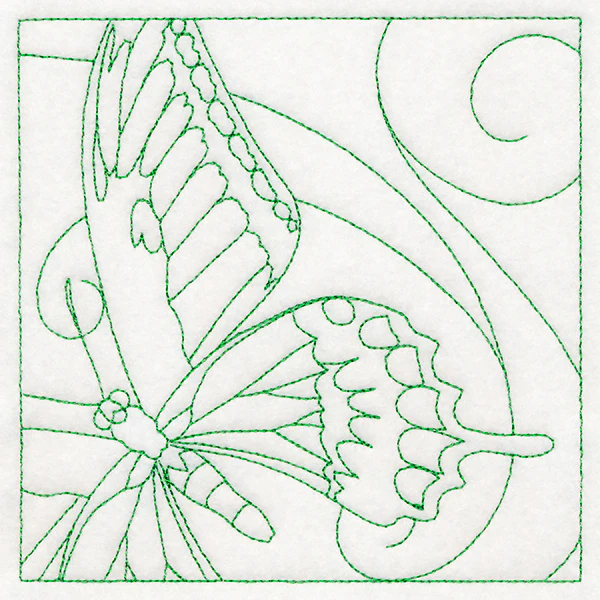 Lovely Butterfly Quilting Square (Double Run) - Image 4