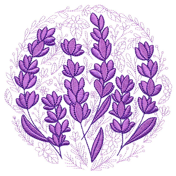 Lovely Lavender Circle - Image 5