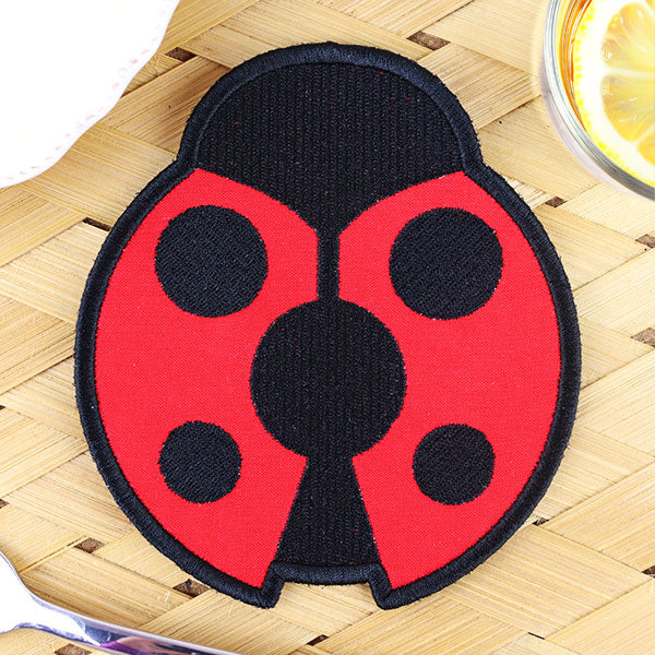 Lucky Ladybug Coaster (In-the-Hoop) - Image 5