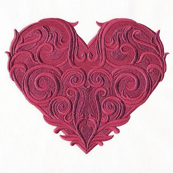 Luxurious Baroque Heart - Image 2