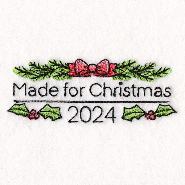 Made for Christmas 2024 Label - Image 3