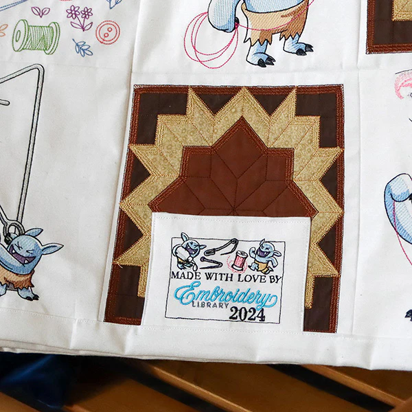 Made with Love Bobblins™ Quilt Label - Image 11