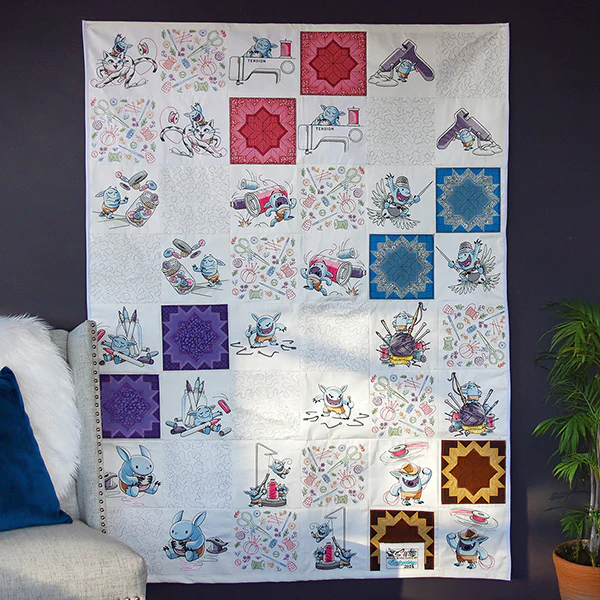 Made with Love Bobblins™ Quilt Label - Image 6