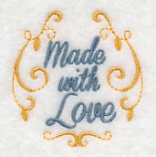 Made With Love Jar Cover - Image 2