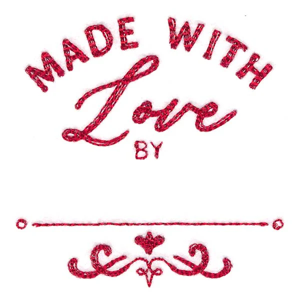 Made With Love Jar Topper - Image 5