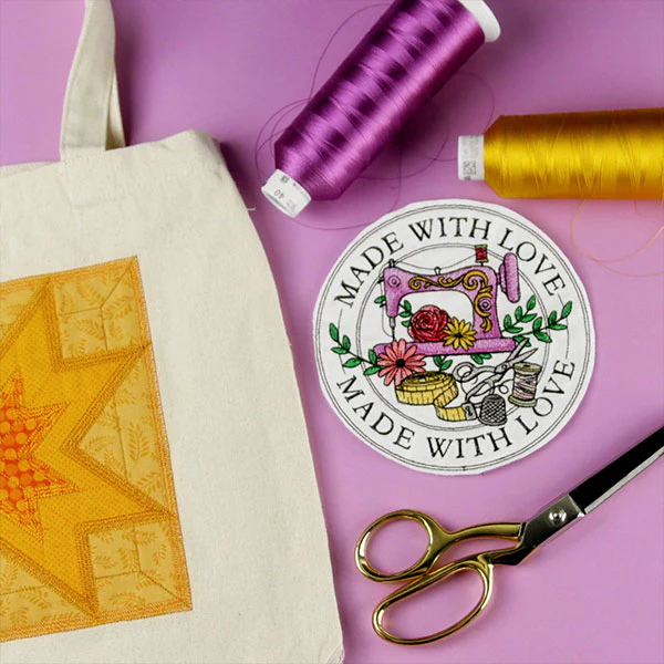 Made with Love Sewing Stamp - Image 10