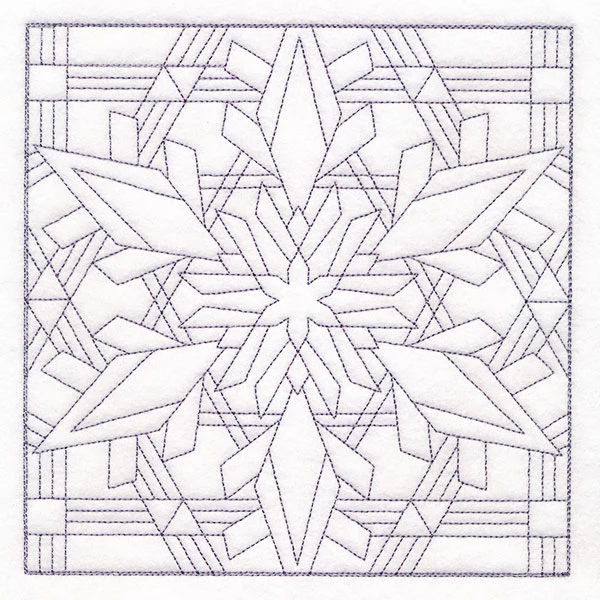 Magic of Snowflakes Quilting 1 (Double Run) - Image 3