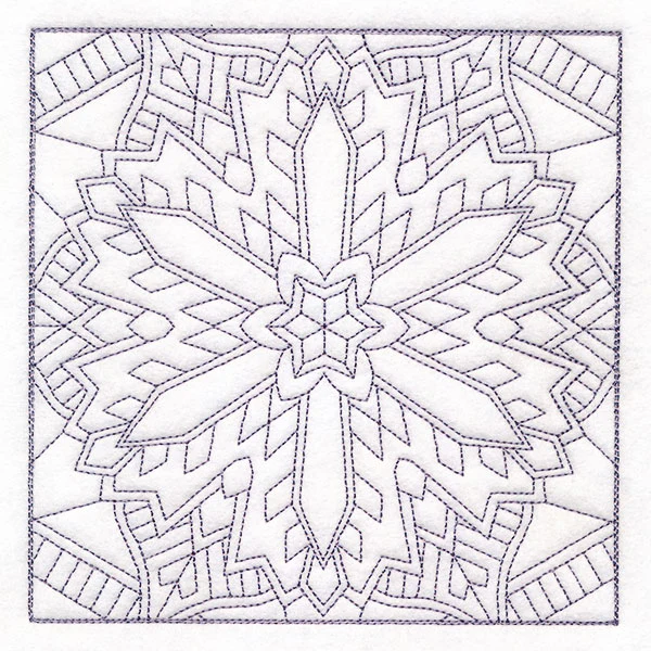 Magic of Snowflakes Quilting 2 (Double Run) - Image 5