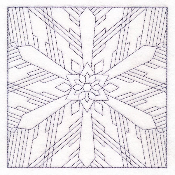 Magic of Snowflakes Quilting 6 (Double Run) - Image 3