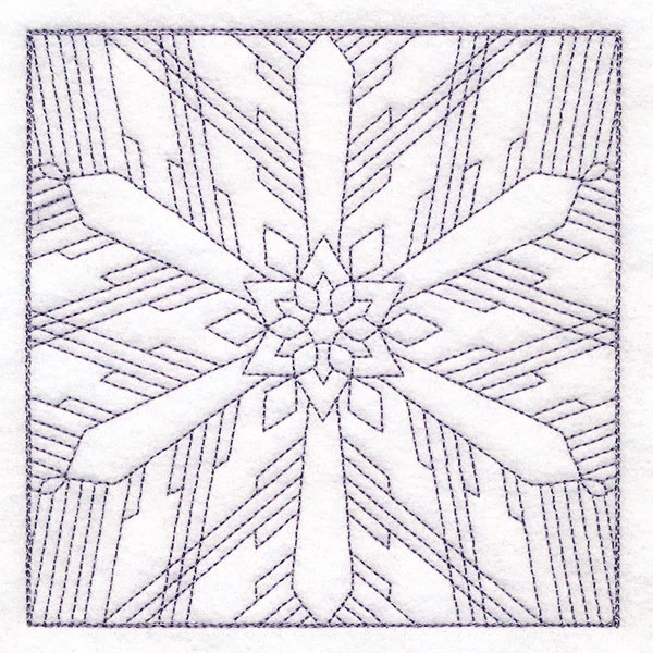 Magic of Snowflakes Quilting 6 (Double Run) - Image 7