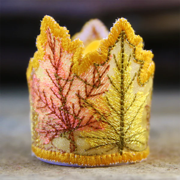 Magical Autumn Votive Wrap (Organza) - Image 3