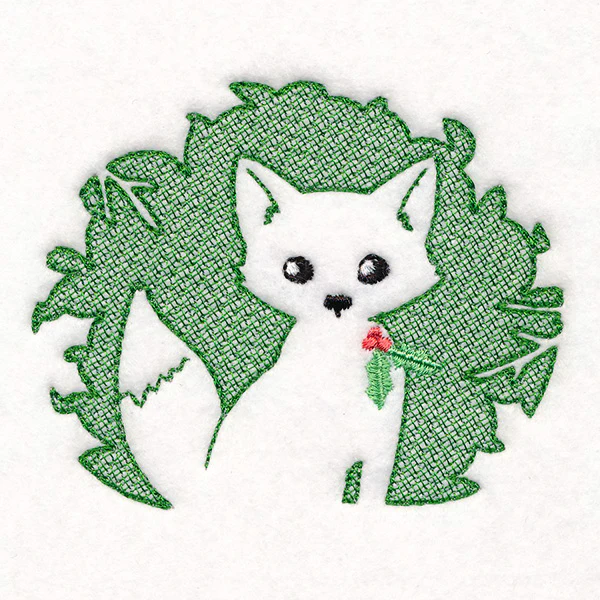 Magical Christmas Creatures - Fox (Embossed) - Image 4