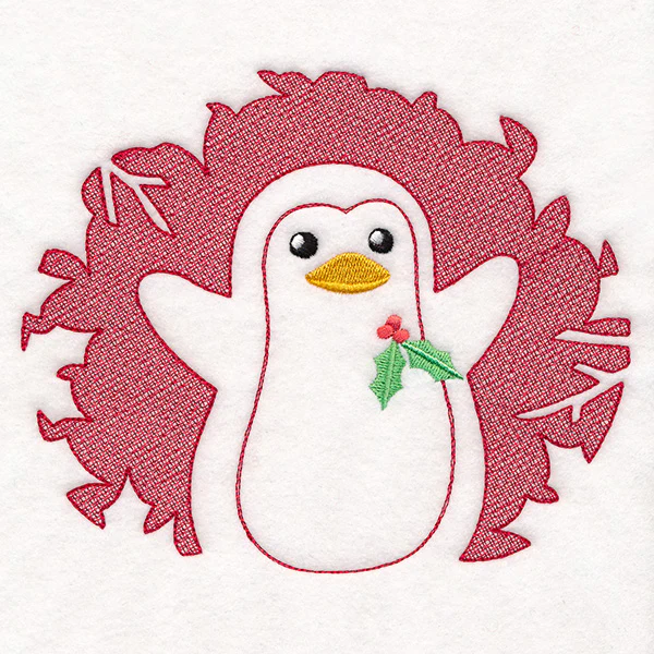 Magical Christmas Creatures - Penguin (Embossed) - Image 5