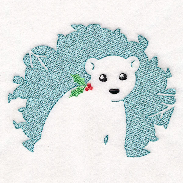 Magical Christmas Creatures - Polar Bear (Embossed) - Image 7