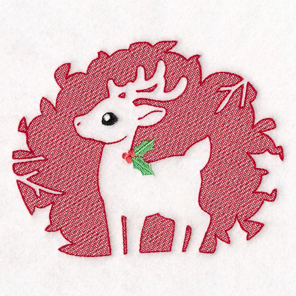 Magical Christmas Creatures - Reindeer (Embossed) - Image 3