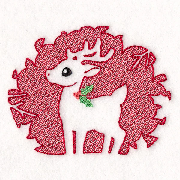 Magical Christmas Creatures - Reindeer (Embossed) - Image 4