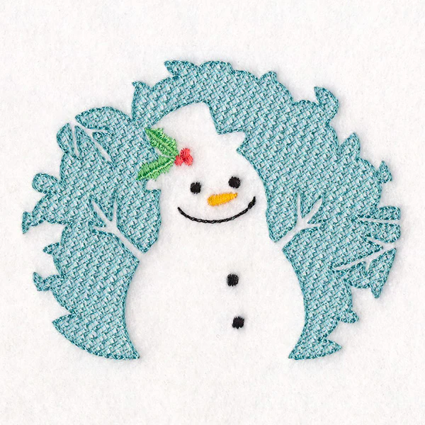Magical Christmas Creatures - Snowman (Embossed) - Image 10