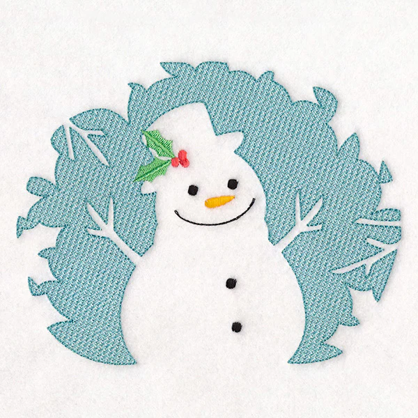 Magical Christmas Creatures - Snowman (Embossed) - Image 14