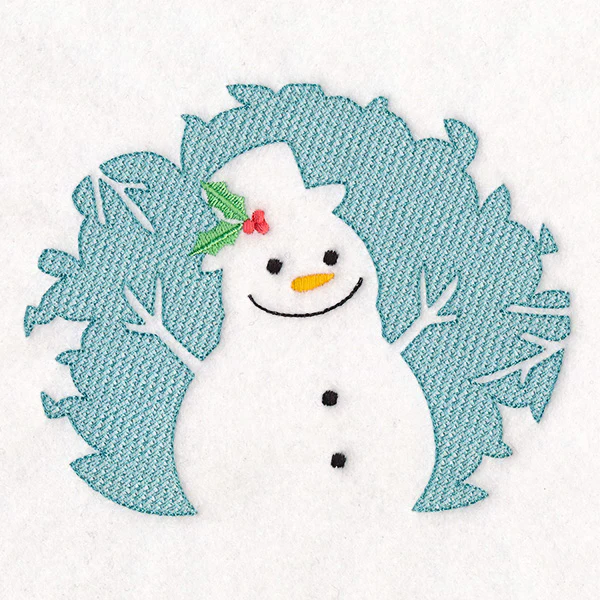 Magical Christmas Creatures - Snowman (Embossed) - Image 7