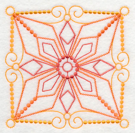 Magical Medallion Square (Candlewicking) - Image 3