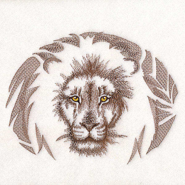 Majestic Lion (Embossed) - Image 3