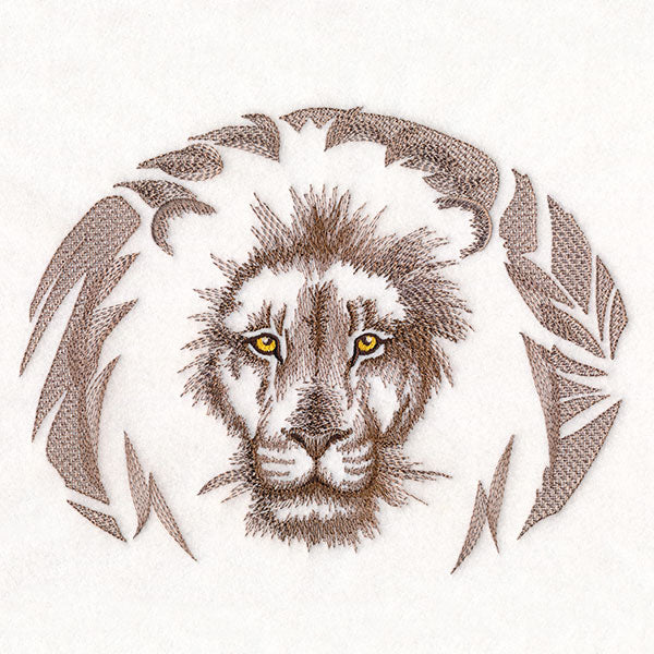 Majestic Lion (Embossed) - Image 4