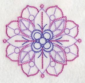 Majestic Medallion Circle (Candlewicking) - Image 5