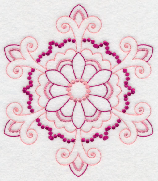 Majestic Snowflake Fancy (Candlewicking) - Image 5