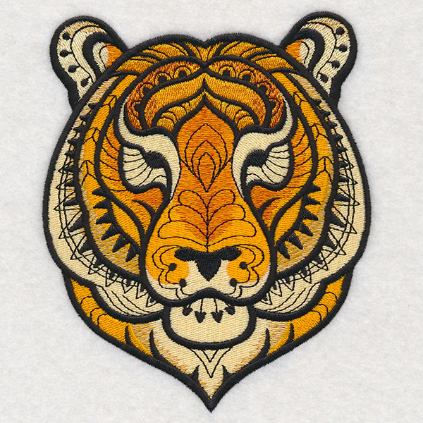 Majestic Tiger (Blackwork) - Image 3