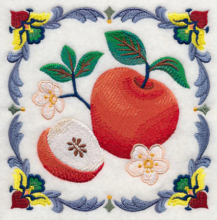 Majolica Apple Square - Image 3