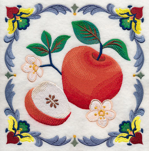 Majolica Apple Square - Image 6