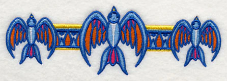 Majolica Bird Border - Image 4