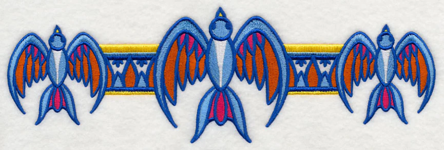 Majolica Bird Border - Image 5