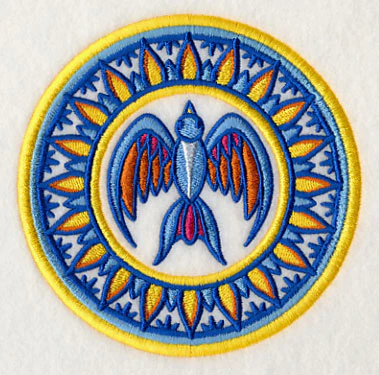 Majolica Bird Medallion - Image 4