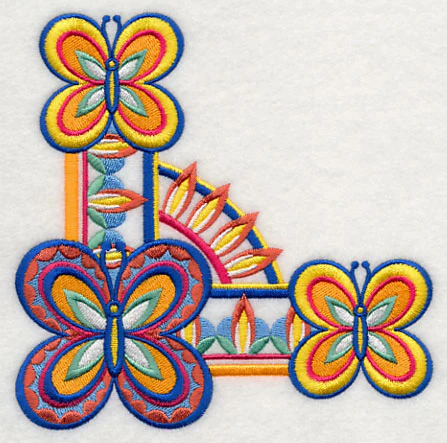 Majolica Butterfly Corner - Image 4