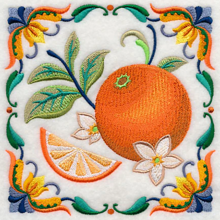 Majolica Orange Square - Image 3