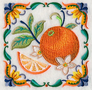 Majolica Orange Square - Image 5