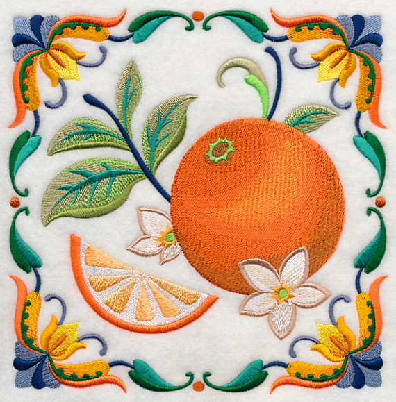 Majolica Orange Square - Image 6