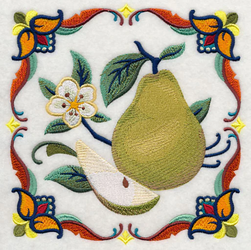 Majolica Pear Square - Image 2