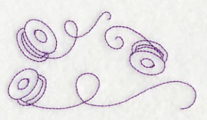 Make It Sew Machine 5 (Redwork) - Image 3