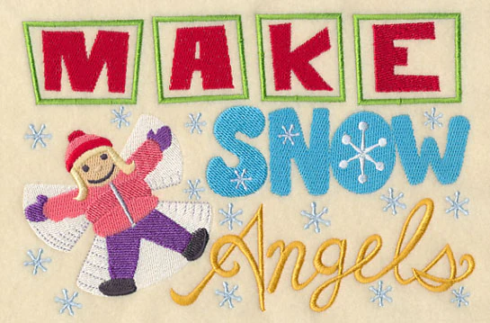 Make Snow Angels Girl - Image 4