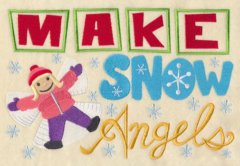 Make Snow Angels Girl - Image 5