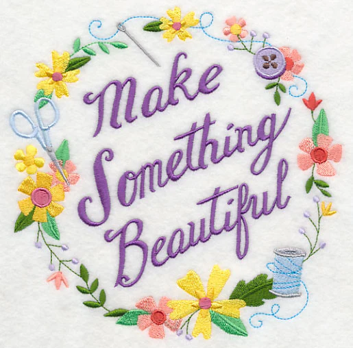 Make Something Beautiful Wreath - Image 2
