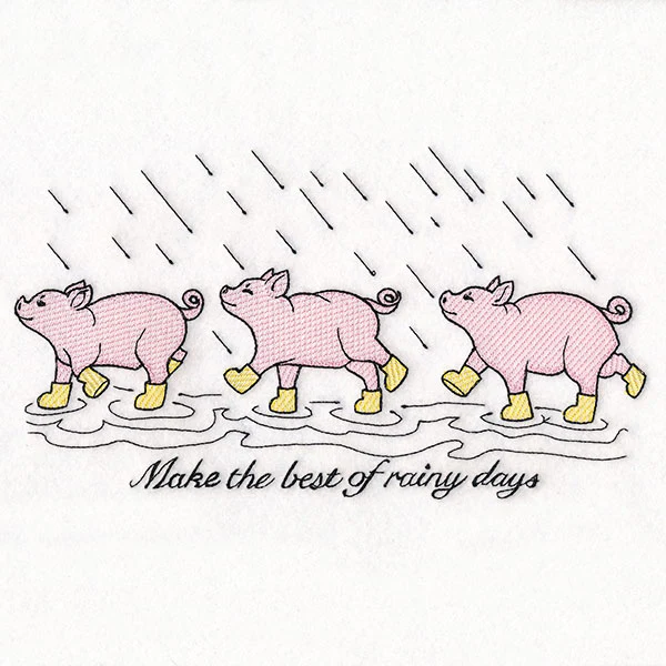 Make the Best of Rainy Days Pigs - Image 17